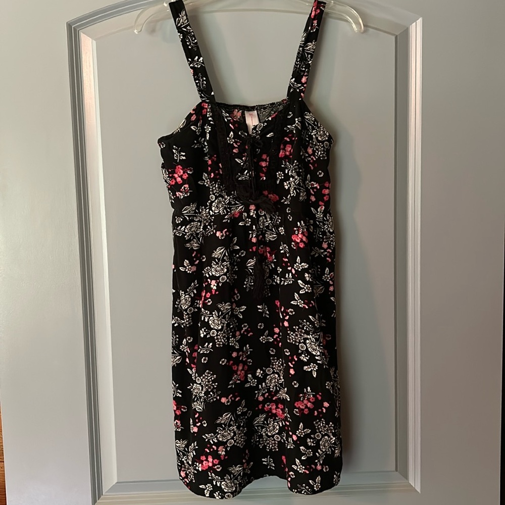 No Boundaries floral slip dress S
